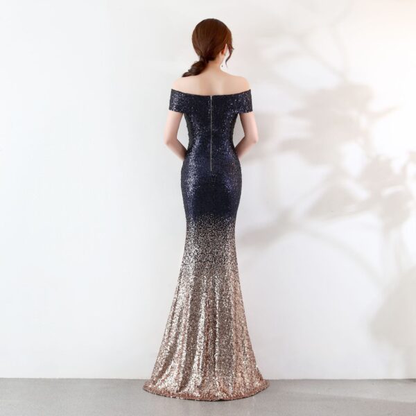 Birthday Party Dress Slimming Host Long Dress - Image 7