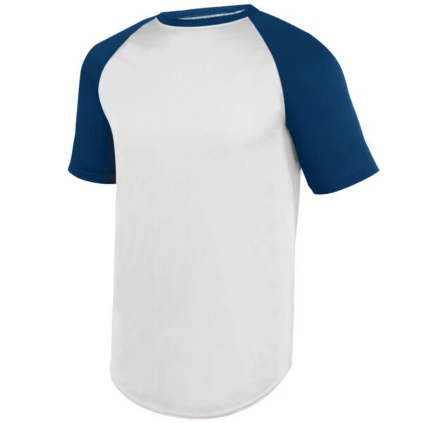 YOUTH WICKING SHORT SLEEVE BASEBALL JERSEY - Apparel Globe