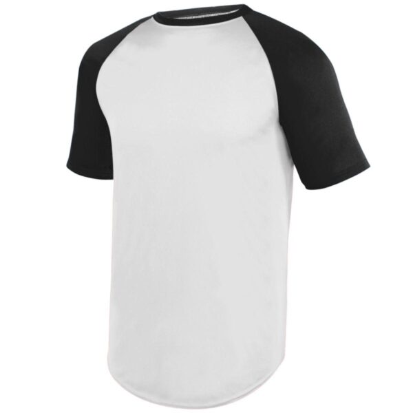 YOUTH WICKING SHORT SLEEVE BASEBALL JERSEY - Apparel Globe