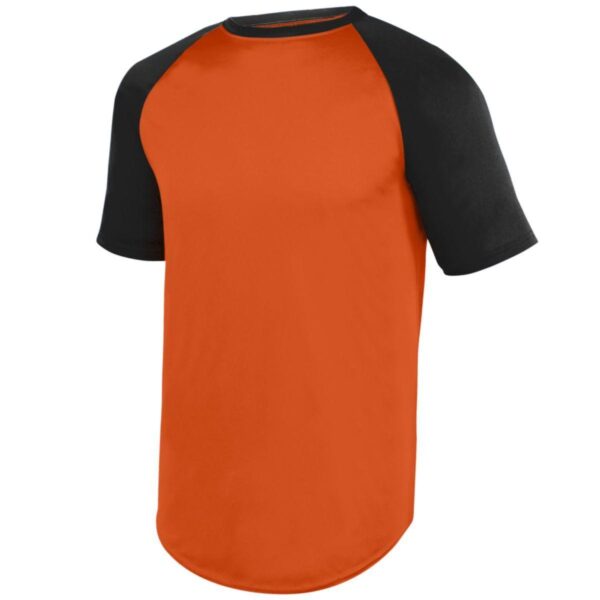 YOUTH WICKING SHORT SLEEVE BASEBALL JERSEY - Apparel Globe