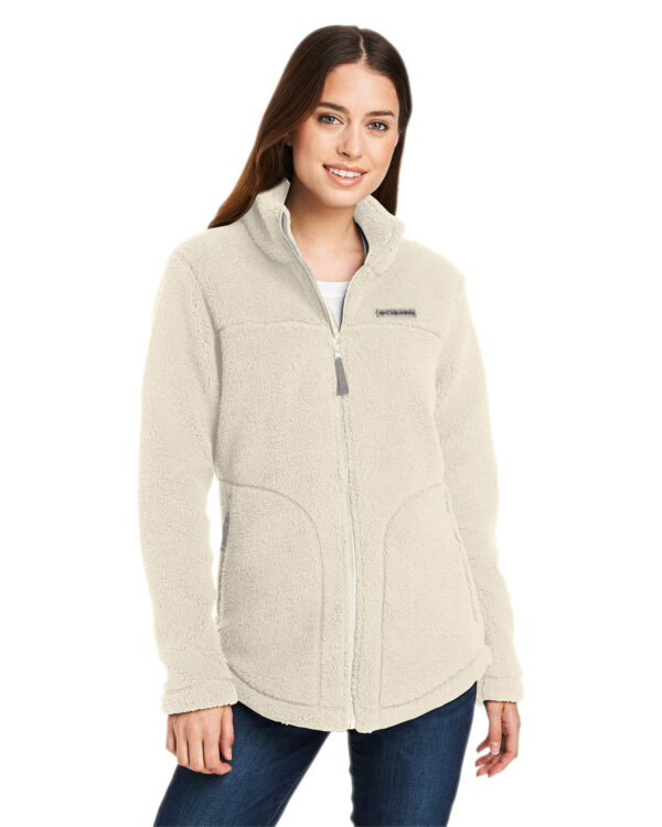 COLUMBIA Ladies' West Bendâ„¢ Sherpa Full-Zip Fleece Jacket: Embrace Cozy Comfort and Style" - Image 2