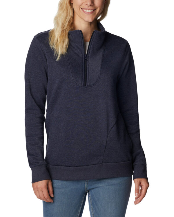COLUMBIA Ladies' Hart Mountain Quarter-Zip: Embrace Casual Comfort and Style - Image 2