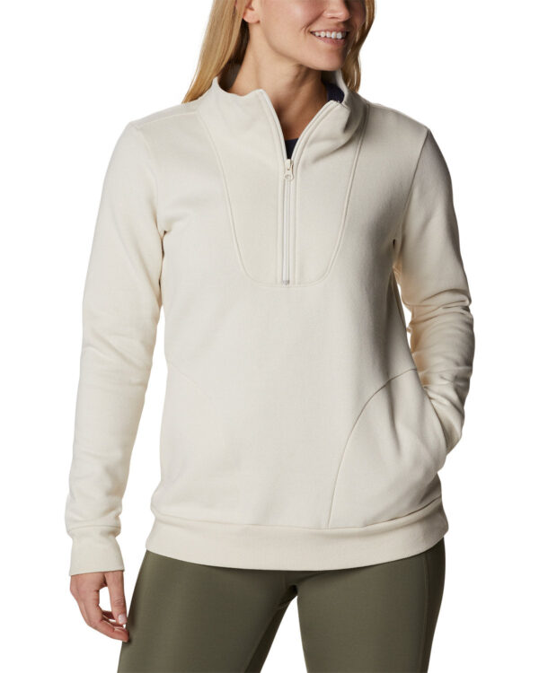 COLUMBIA Ladies' Hart Mountain Quarter-Zip: Embrace Casual Comfort and Style