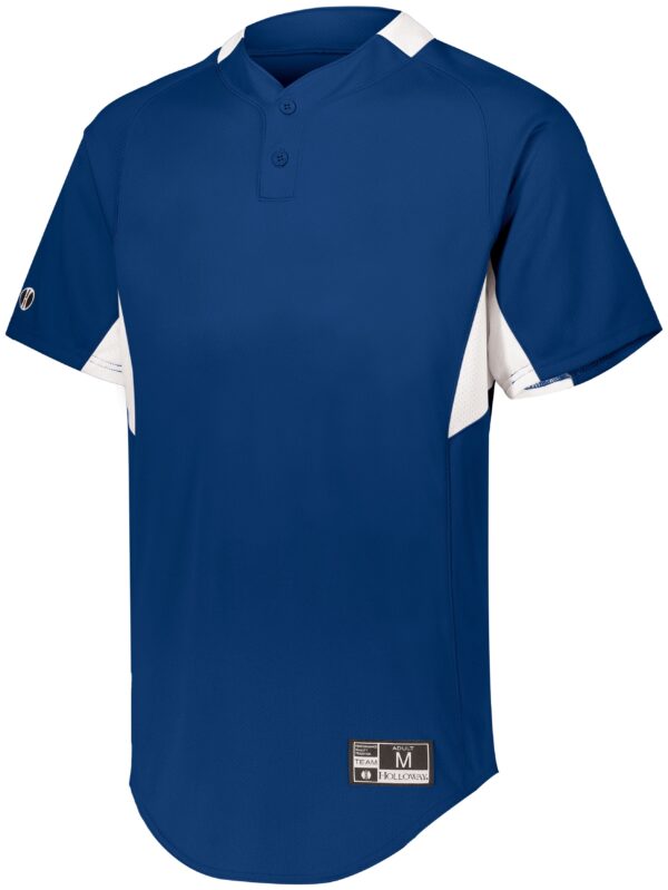 Youth  Game7 Two-Button Baseball Jersey - Apparel Globe
