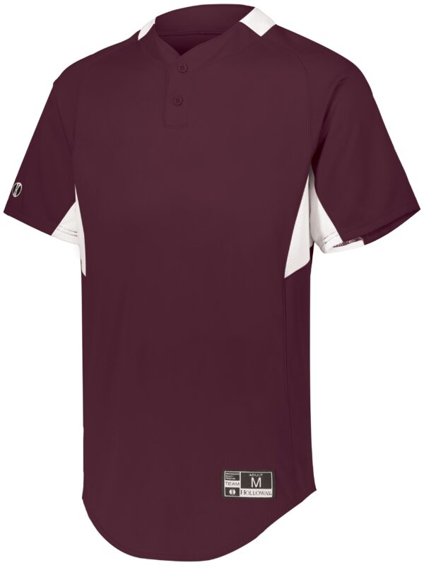 Youth  Game7 Two-Button Baseball Jersey - Apparel Globe