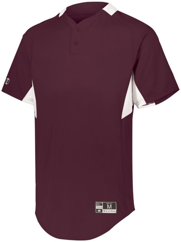 Youth  Game7 Two-Button Baseball Jersey - Apparel Globe