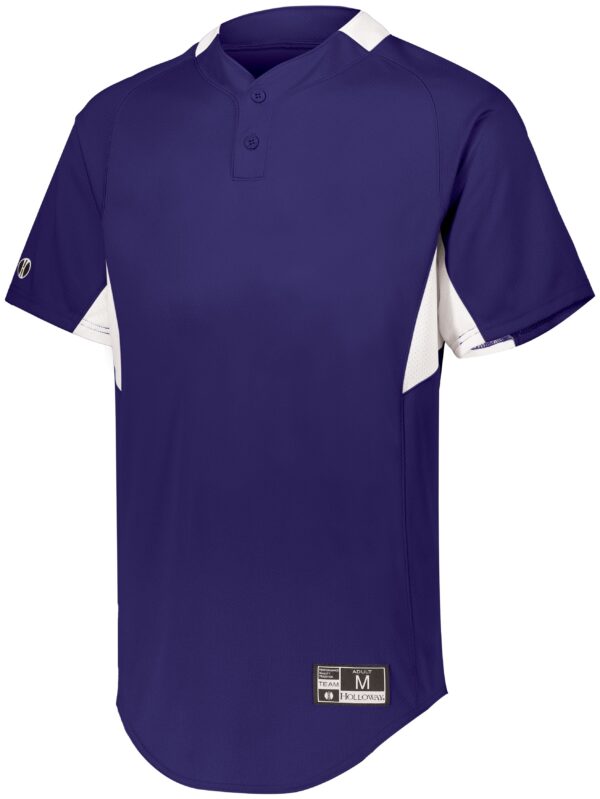 Youth  Game7 Two-Button Baseball Jersey - Apparel Globe