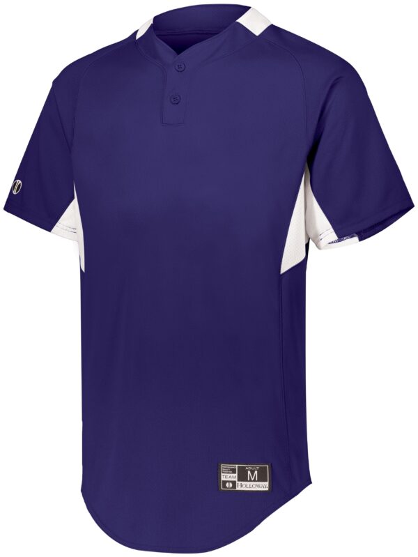 Youth  Game7 Two-Button Baseball Jersey - Apparel Globe