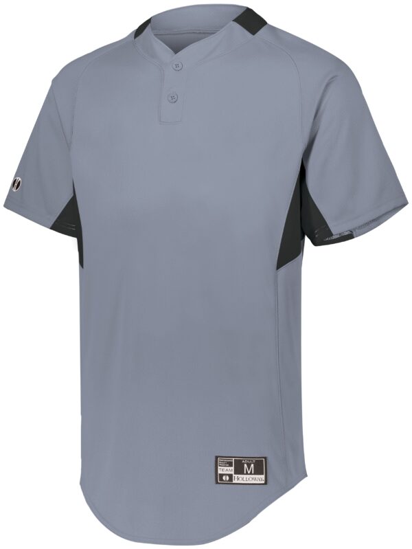 Youth  Game7 Two-Button Baseball Jersey - Apparel Globe