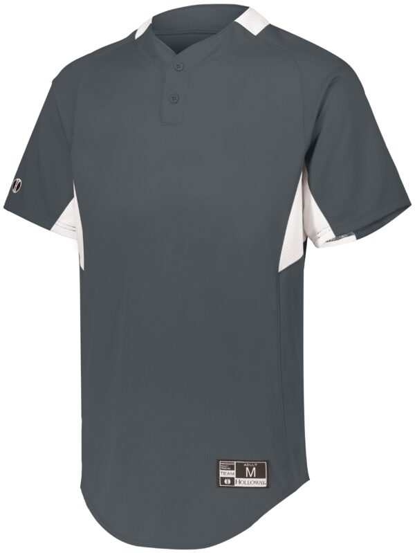 Youth  Game7 Two-Button Baseball Jersey - Apparel Globe