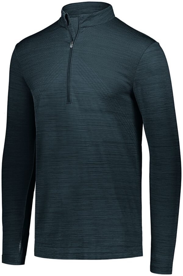 STRIATED 1/2 ZIP PULLOVER - Apparel Globe