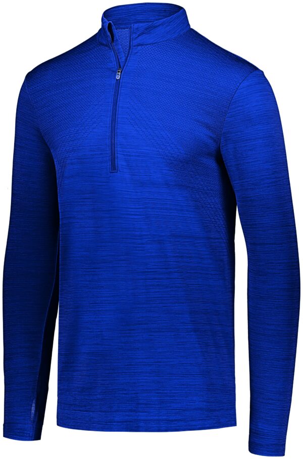STRIATED 1/2 ZIP PULLOVER - Apparel Globe