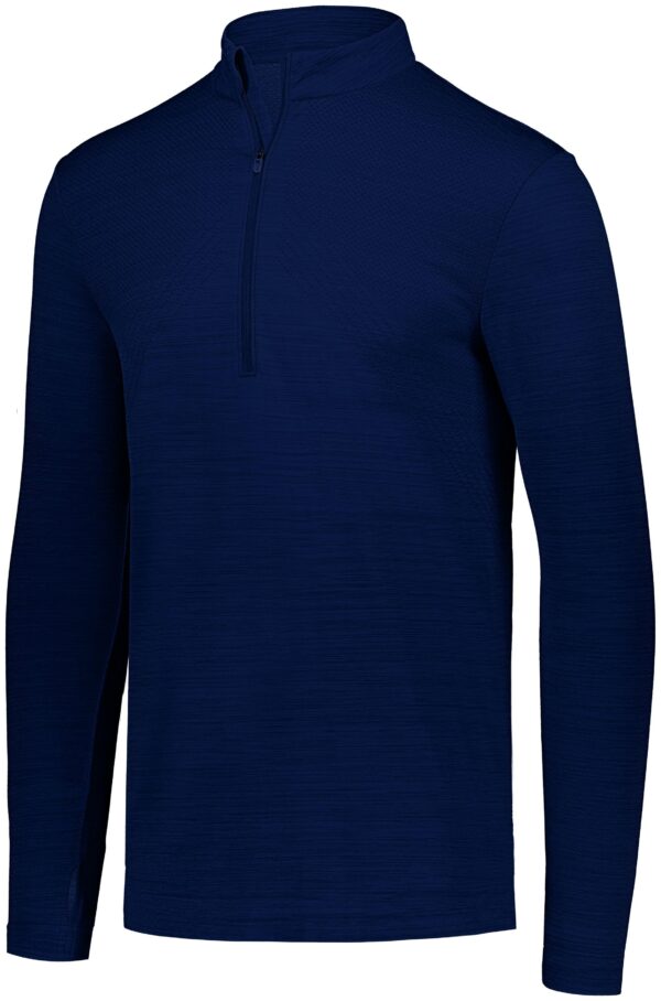 STRIATED 1/2 ZIP PULLOVER - Apparel Globe