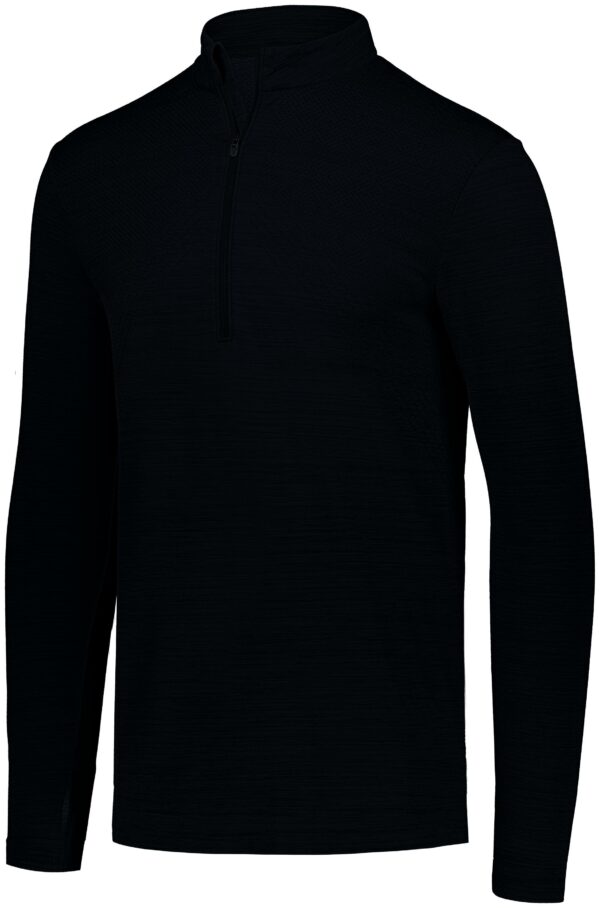 STRIATED 1/2 ZIP PULLOVER - Apparel Globe