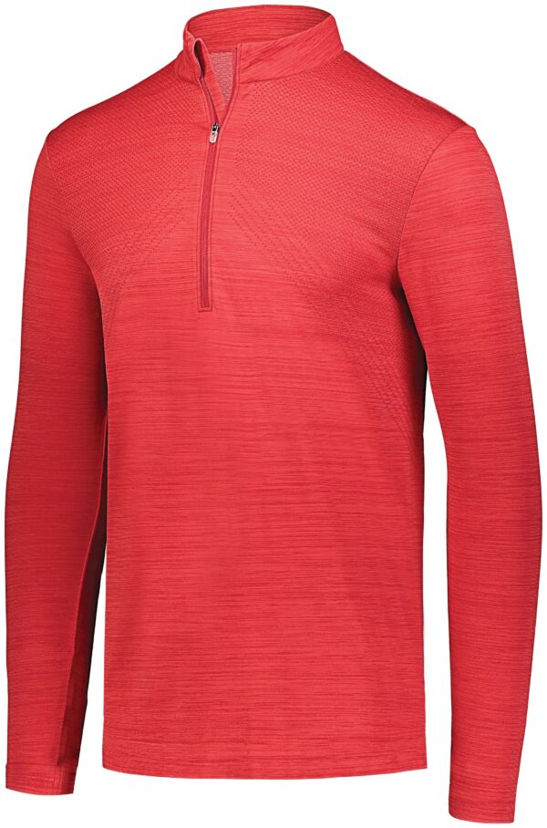STRIATED 1/2 ZIP PULLOVER - Apparel Globe