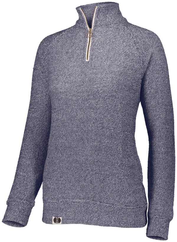 Ladies Cuddly 1/4 Zip Pullover - Apparel Globe