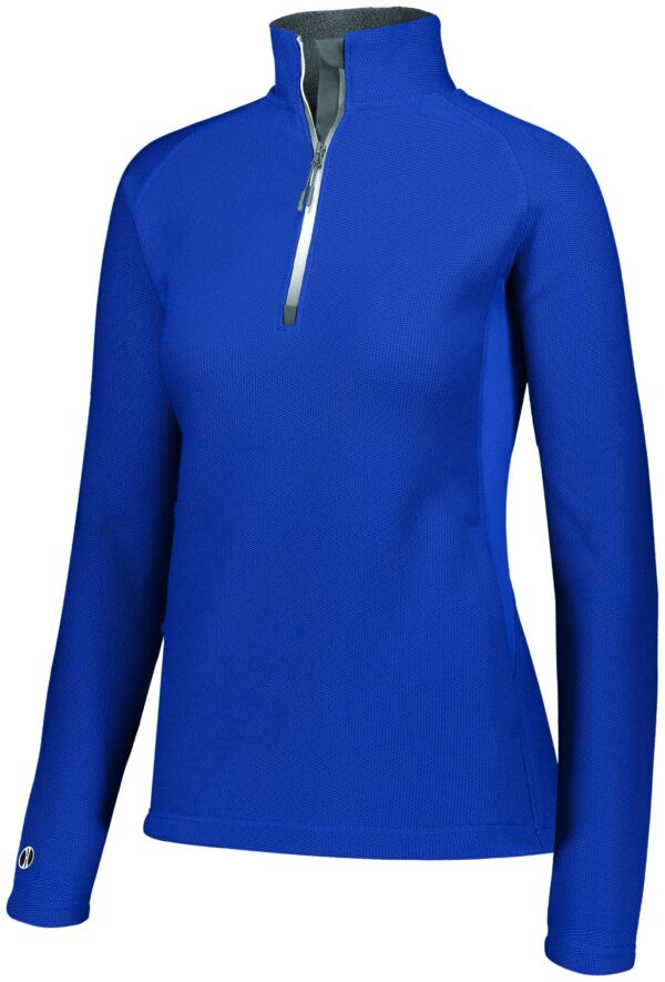 Ladies Invert 1/2 Zip Pullover - Apparel Globe