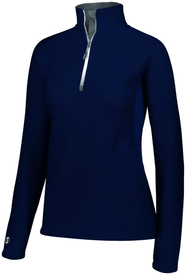 Ladies Invert 1/2 Zip Pullover - Apparel Globe