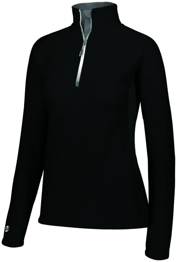 Ladies Invert 1/2 Zip Pullover - Apparel Globe