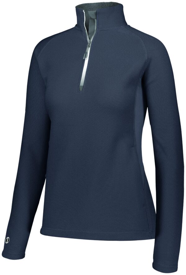 Ladies Invert 1/2 Zip Pullover - Apparel Globe