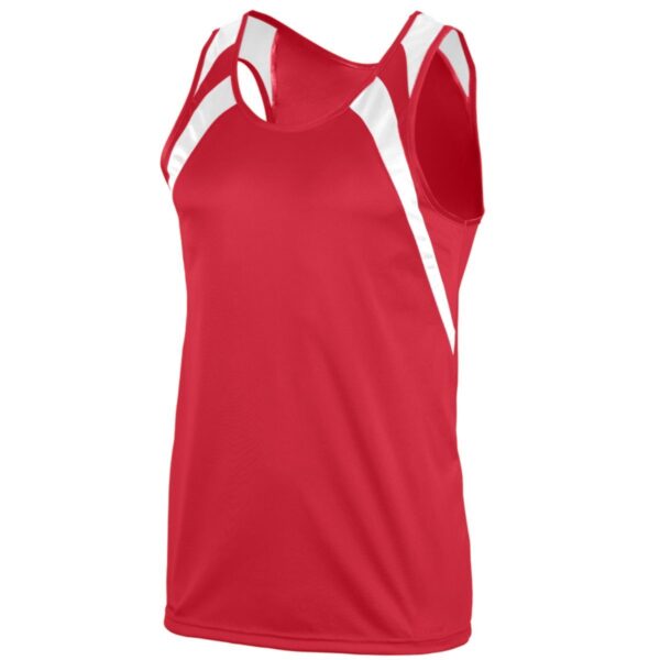 YOUTH WICKING TANK WITH SHOULDER INSERT - Apparel Globe