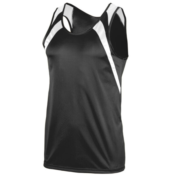 YOUTH WICKING TANK WITH SHOULDER INSERT - Apparel Globe