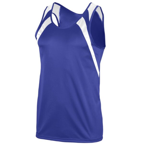 YOUTH WICKING TANK WITH SHOULDER INSERT - Apparel Globe