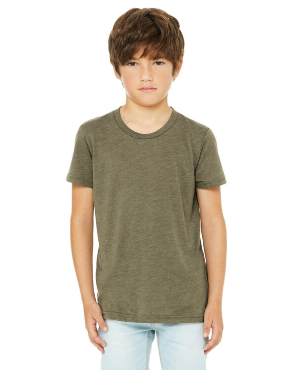 Bella + Canvas Youth Triblend Short-Sleeve T-Shirt: Comfort and Style for Young Ones - Image 7