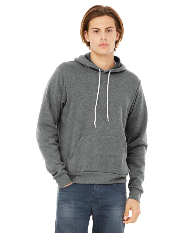 Cozy Sophistication: Bella + Canvas Unisex Sponge Fleece Pullover Hooded Sweatshirt - Image 7