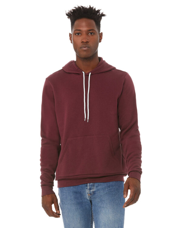 Cozy Sophistication: Bella + Canvas Unisex Sponge Fleece Pullover Hooded Sweatshirt - Image 15
