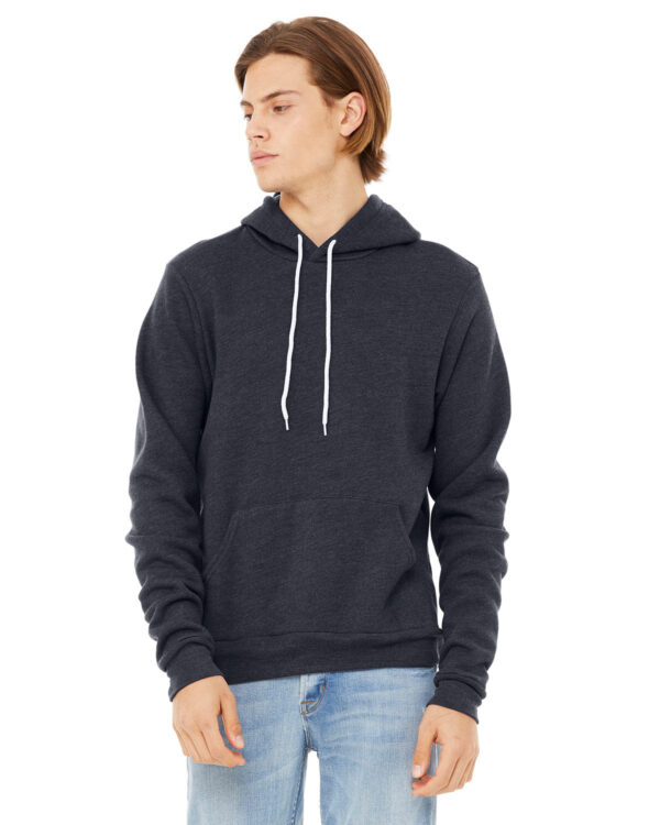 Cozy Sophistication: Bella + Canvas Unisex Sponge Fleece Pullover Hooded Sweatshirt - Image 12