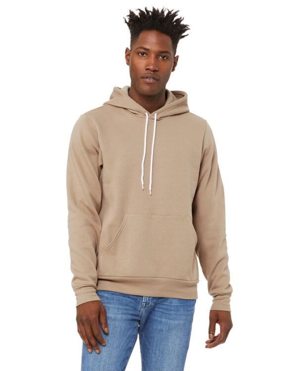 Cozy Sophistication: Bella + Canvas Unisex Sponge Fleece Pullover Hooded Sweatshirt - Image 20