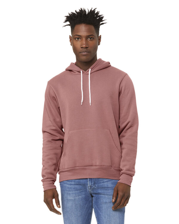 Cozy Sophistication: Bella + Canvas Unisex Sponge Fleece Pullover Hooded Sweatshirt - Image 16