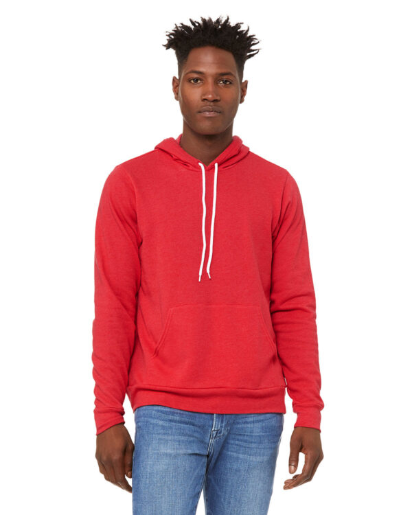 Cozy Sophistication: Bella + Canvas Unisex Sponge Fleece Pullover Hooded Sweatshirt - Image 13