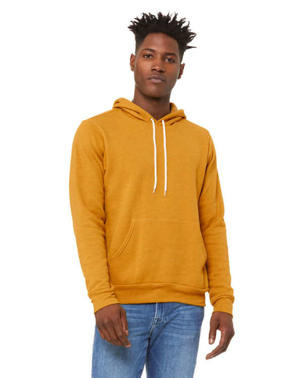 Cozy Sophistication: Bella + Canvas Unisex Sponge Fleece Pullover Hooded Sweatshirt - Image 11