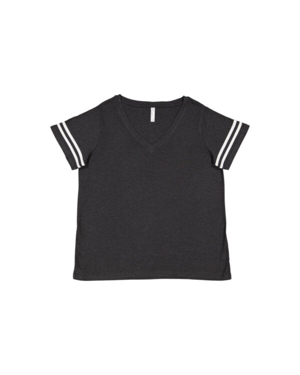 Ladies' Curvy Football T-Shirt - Apparel Globe