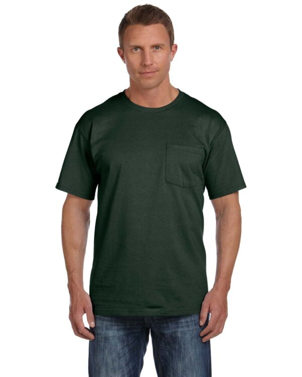 Fruit of the Loom Adult HD Cottonâ„¢ Pocket T-Shirt: Comfort and Convenience Combined - Image 5