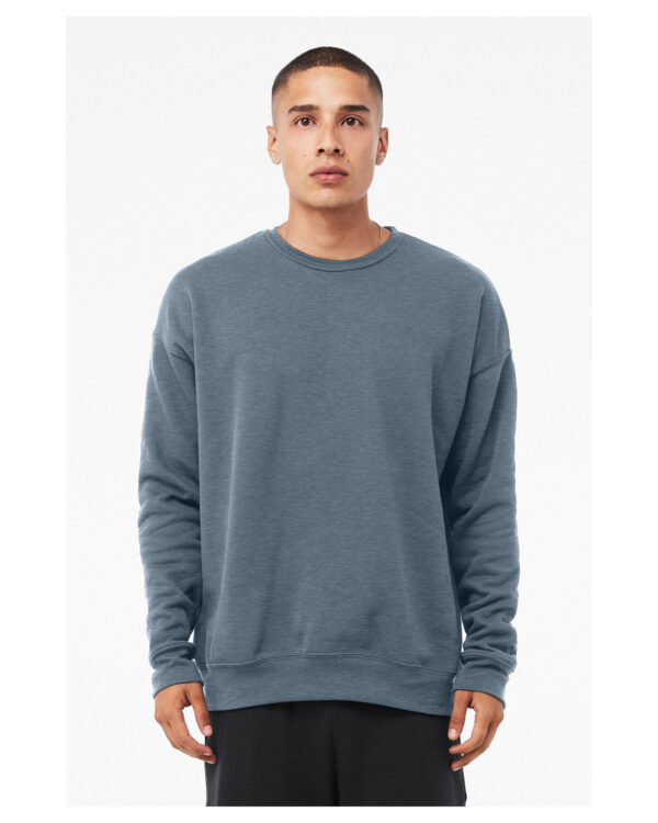 Casual Comfort: Bella + Canvas Unisex Drop Shoulder Fleece - Image 2