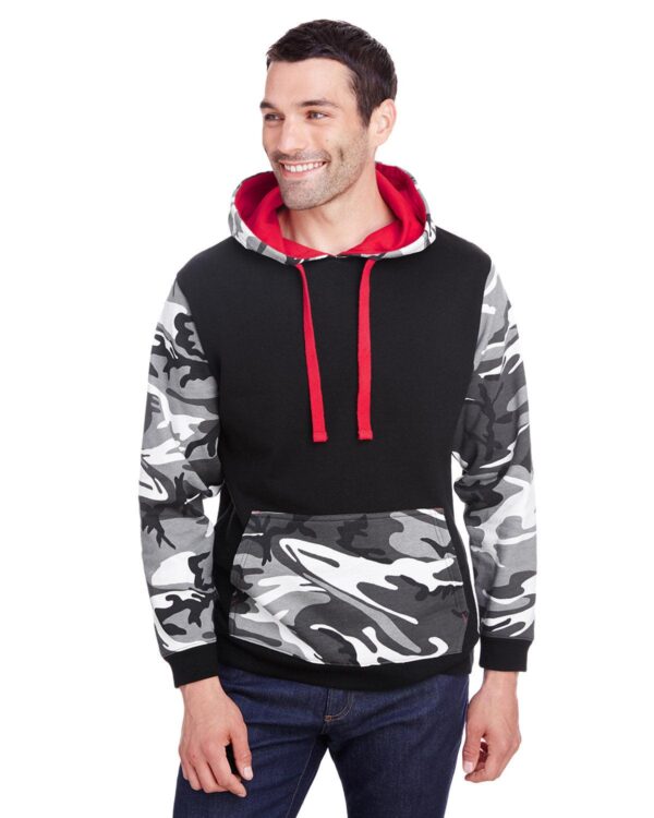 Men's Fashion Camo Hooded Sweatshirt - Apparel Globe