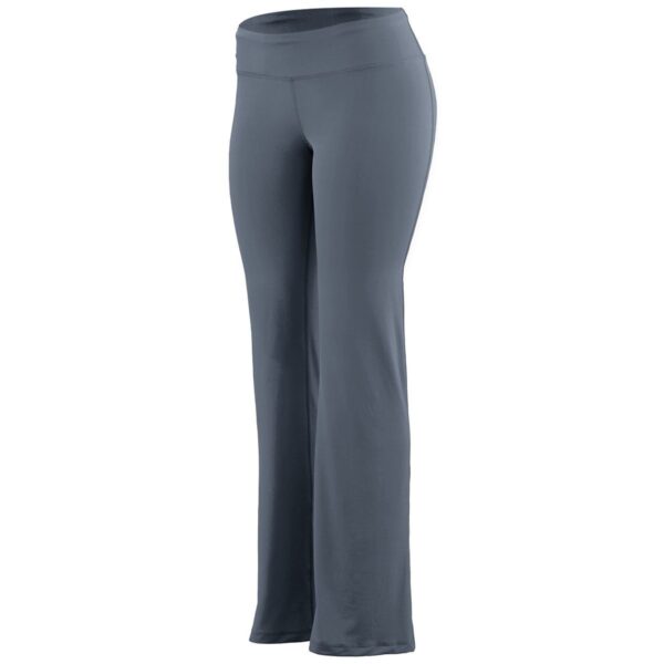 LADIES WIDE WAIST BRUSHED BACK POLY/SPANDEX PANT - Apparel Globe