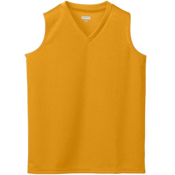 GIRLS WICKING MESH SLEEVELESS JERSEY - Apparel Globe