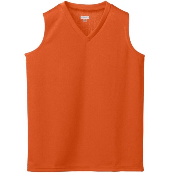 GIRLS WICKING MESH SLEEVELESS JERSEY - Apparel Globe