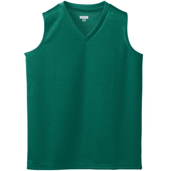 GIRLS WICKING MESH SLEEVELESS JERSEY - Apparel Globe