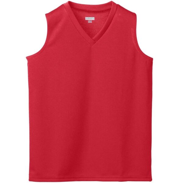 GIRLS WICKING MESH SLEEVELESS JERSEY - Apparel Globe