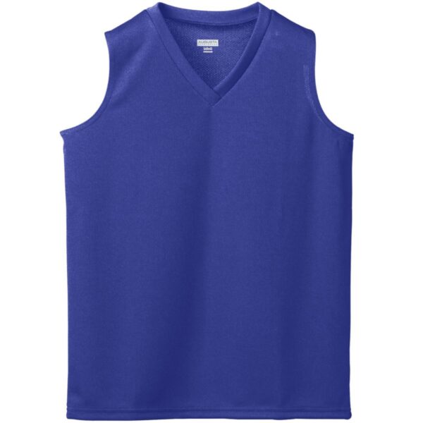 GIRLS WICKING MESH SLEEVELESS JERSEY - Apparel Globe