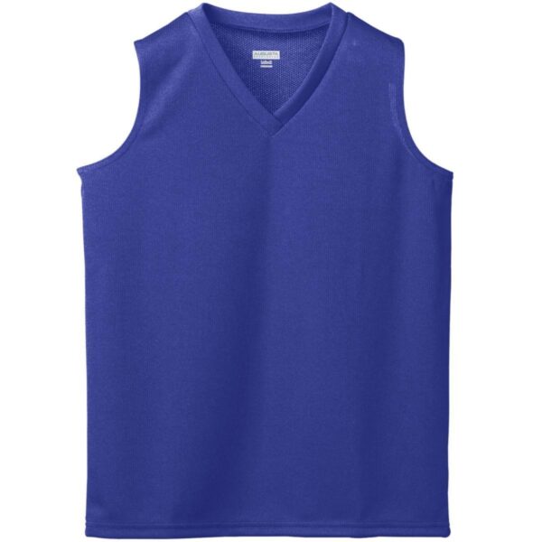 GIRLS WICKING MESH SLEEVELESS JERSEY - Apparel Globe