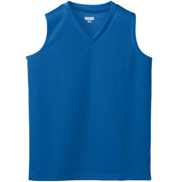GIRLS WICKING MESH SLEEVELESS JERSEY - Apparel Globe