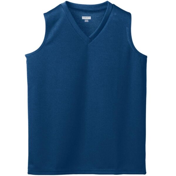 GIRLS WICKING MESH SLEEVELESS JERSEY - Apparel Globe