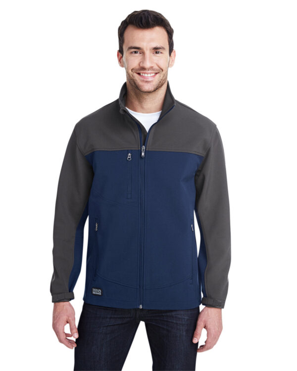 Men's Tall Water-Resistant Soft Shell Motion Jacket - Apparel Globe