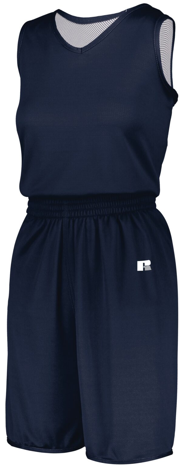 Ladies Undivided Solid Single Ply Reversible Shorts - Apparel Globe